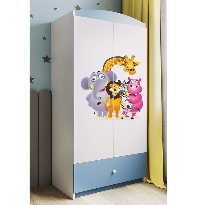 Skriňa Babydreams Modrá – Zoo