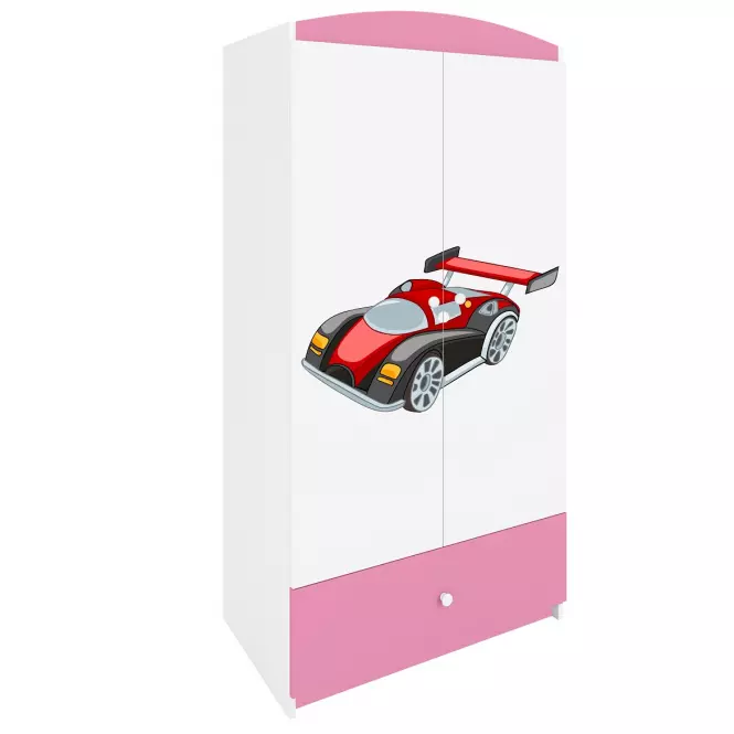 Skriňa Babydreams Ružová – Auto