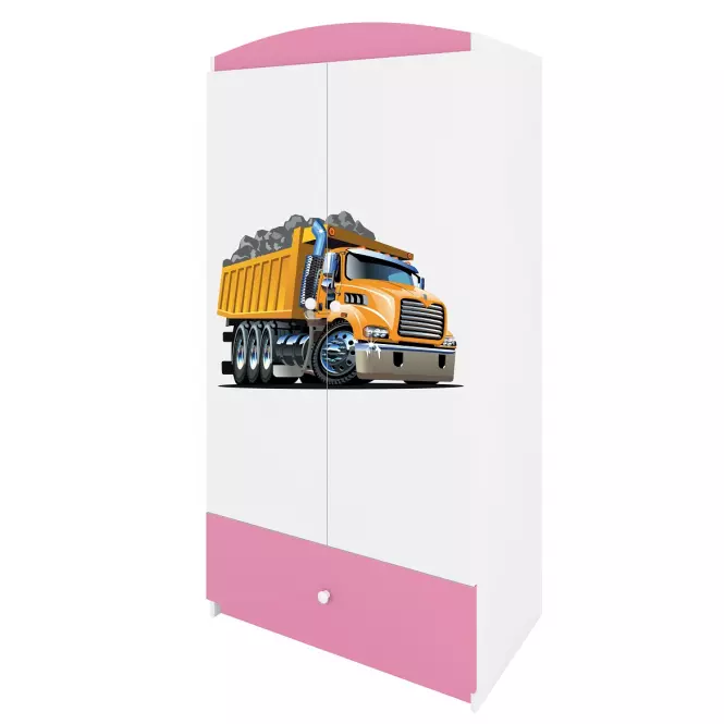 Skriňa Babydreams Ružová – Truck