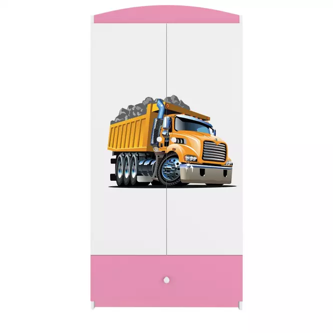 Skriňa Babydreams Ružová – Truck