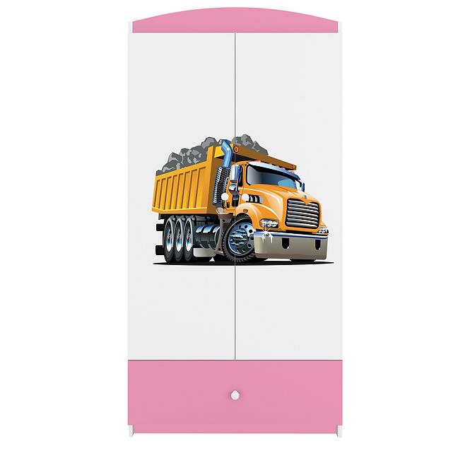 Skriňa Babydreams Ružová – Truck