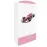 Skriňa Babydreams Formula 90 cm – biela/ružová, dvojdverová, zásuvka