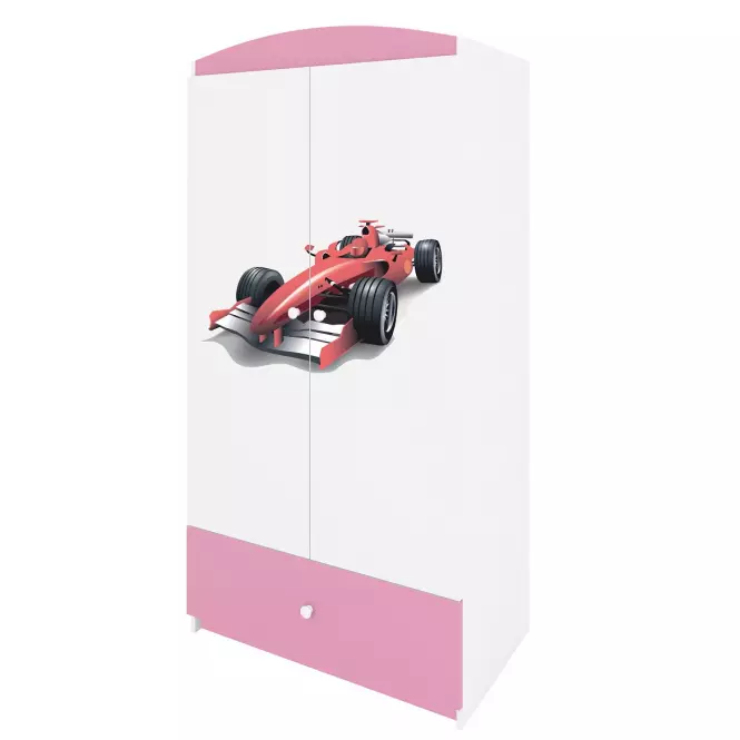 Skriňa Babydreams Ružová – Racer