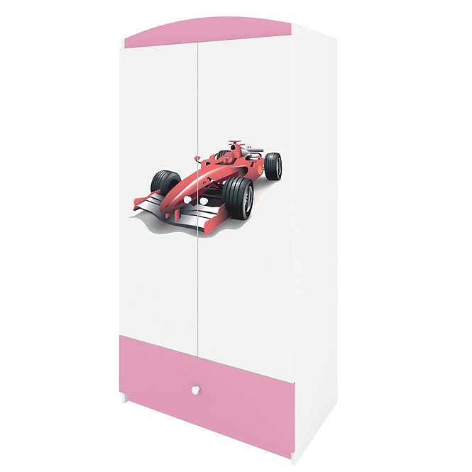 Skriňa Babydreams Ružová – Racer