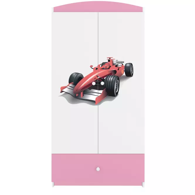 Skriňa Babydreams Ružová – Racer