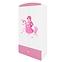 Skriňa Babydreams Ružová – Princezná 1,5