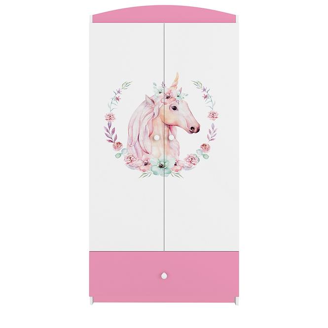 Skriňa Babydreams Ružová – Horse