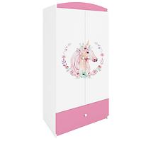 Skriňa Babydreams ružová – Kôň