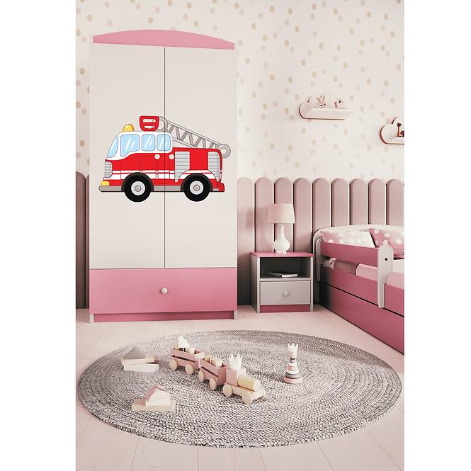 Skriňa Babydreams Ružová – Hasičský Zbor