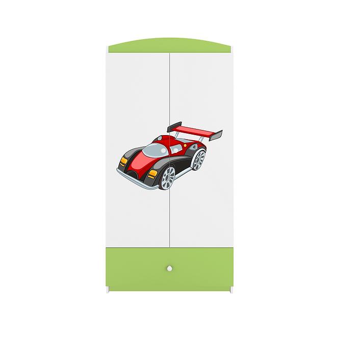 Skriňa Babydreams Zelená – Auto