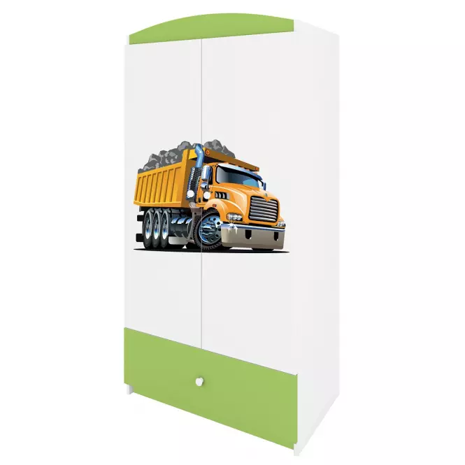 Skriňa Babydreams Zelená – Truck