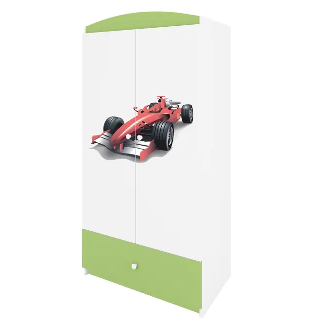 Skriňa Babydreams zelená – Formula,3