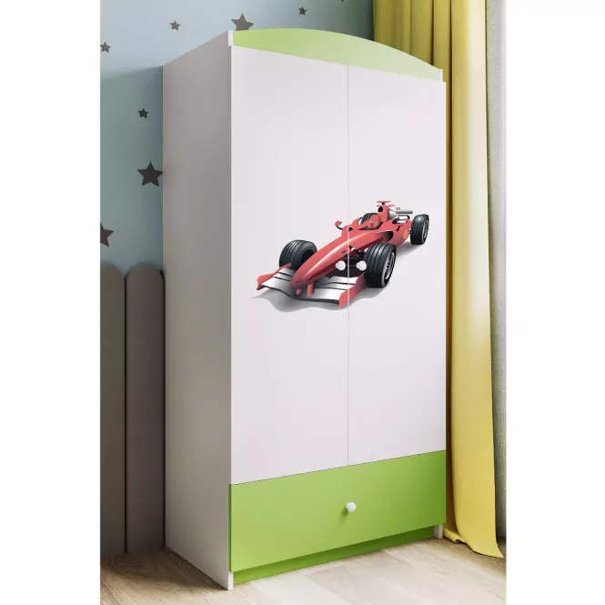 Skriňa Babydreams Zelená – Racer