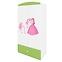 Skriňa Babydreams Zelená – Princezná 2,4