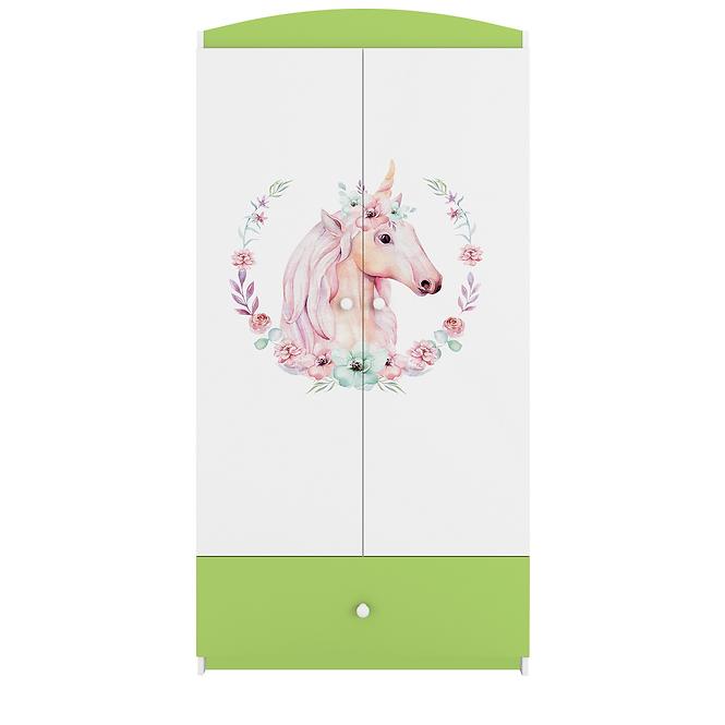 Skriňa Babydreams Zelená – Horse