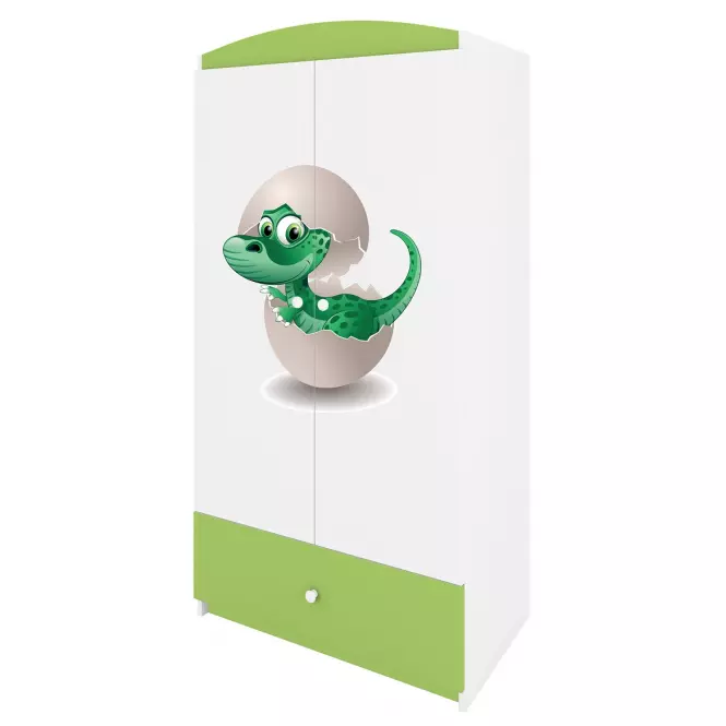 Skriňa Babydreams Zelená – Dino