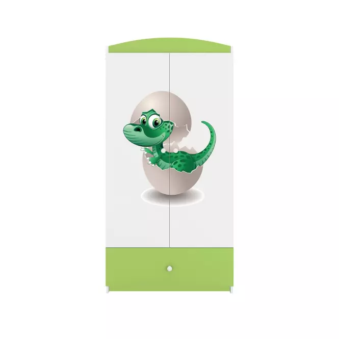 Skriňa Babydreams Zelená – Dino