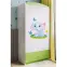 Skriňa Babydreams Sloník 90 cm – biela/zelená, dvojdverová, zásuvka,6