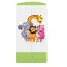 Skriňa Babydreams Zoo 90 cm – biela/zelená, dvojdverová, zásuvka,4