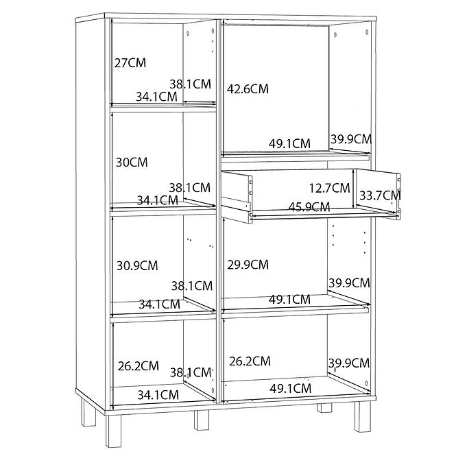 Komoda Killarney KQLK321