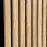 Akustické lamely na plsti natural dub fornir 300x2650 mm