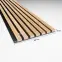 Akustické lamely na plsti natural dub fornir 300x2650 mm,2