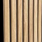 Akusticke lamely na plsti natural dub fornir 300x2650mm
