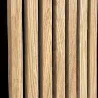 Akusticke lamely na plsti natural dub fornir 300x2650mm