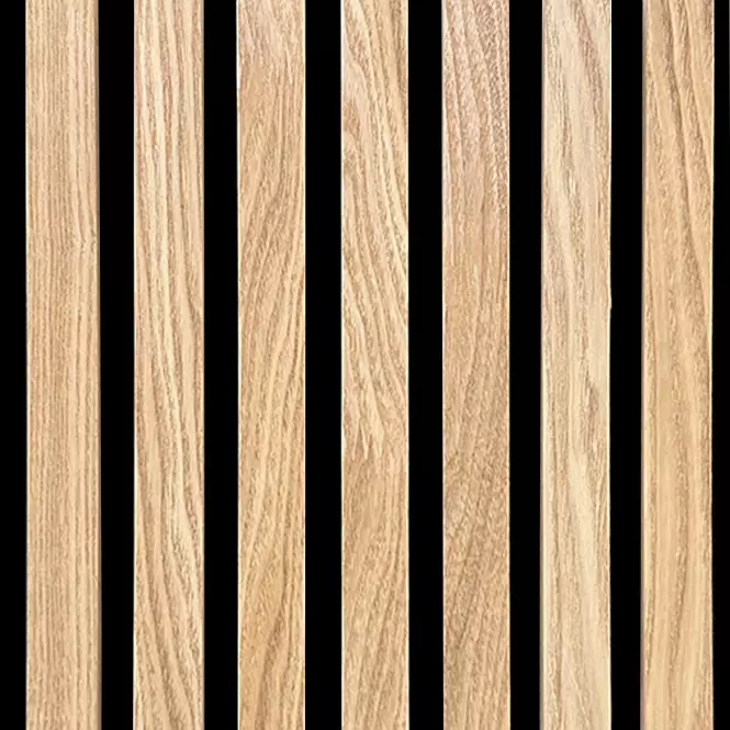Akusticke lamely na plsti natural dub fornir 300x2650mm