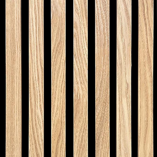 Akusticke lamely na plsti natural dub fornir 300x2650mm