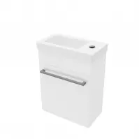 Kúpeľňová zostava Laura D40 1D bianco lucido