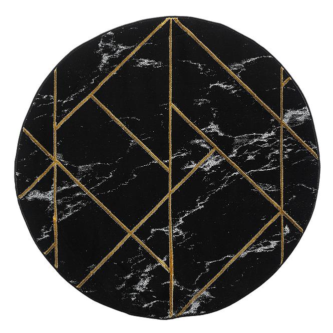 Koberec Diamond 1,6/1,6 A0052 čierna/zlatá,2
