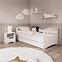 Detská posteľ Classic 1 biela 80x140,7
