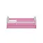 Detská posteľ Classic 1 ružový 80x180