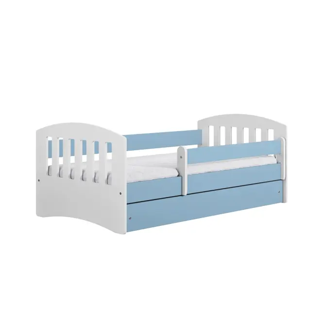Detská posteľ Classic 1+M modrá 80x140,3
