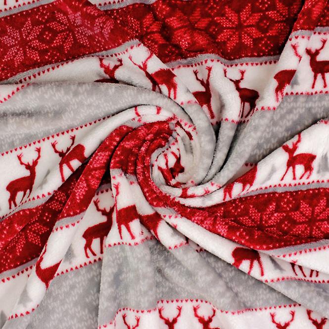 Deka + 2 obliečky Scandi Deer 130x170 cm,3