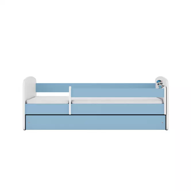 Detská Posteľ. Babydreams+Sz+M Modrá 70x140 medvedík čistotný