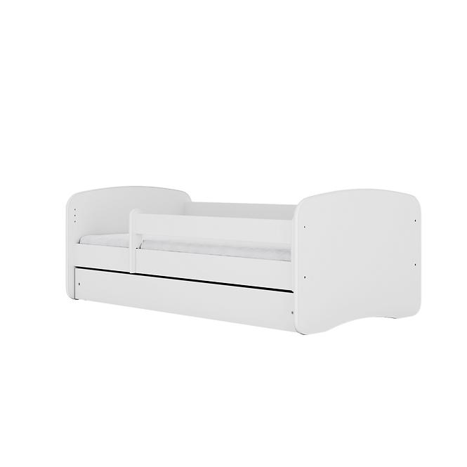 Detská Posteľ. Babydreams+Sz+M Biely 70x140 Medveď Modr