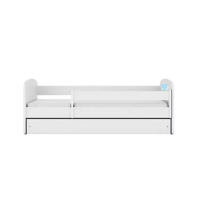 Detská Posteľ. Babydreams+Sz+M Biely 70x140 Medveď Modr
