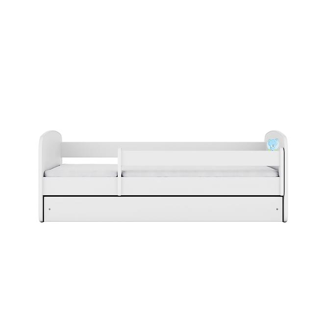 Detská Posteľ. Babydreams+Sz+M Biely 70x140 Medveď Modr