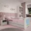 Detská Posteľ. Babydreams+Sz+M Biely 70x140 Medveď Modrý,7