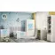Detská Posteľ. Babydreams+Sz+M Biely 70x140 Medveď Modrý,8