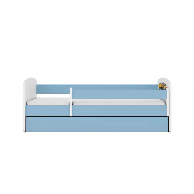 Detská Posteľ. Babydreams+Sz+M Modrá 70x140 - Nákladné auto,3