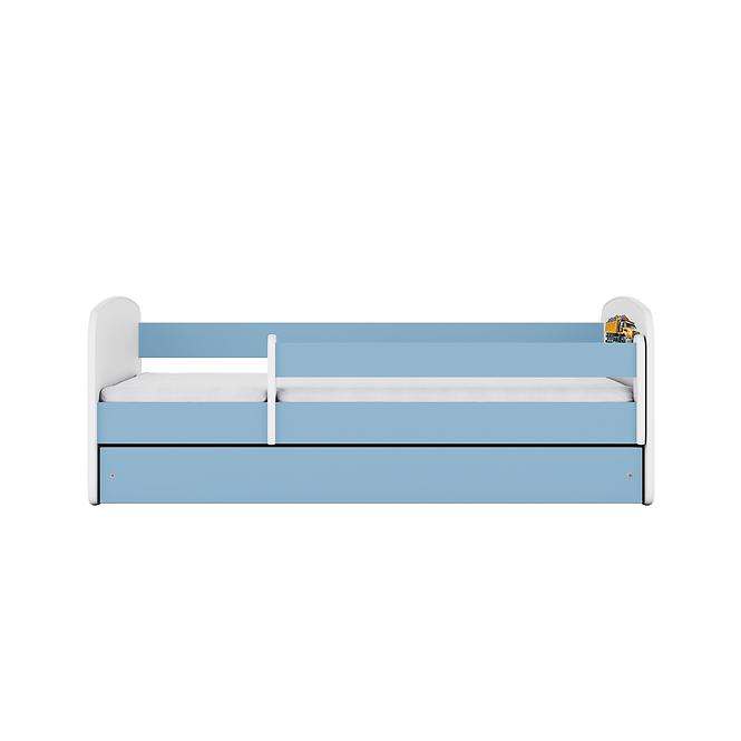 Detská Posteľ. Babydreams+Sz+M Modrá 70x140 Truck,3