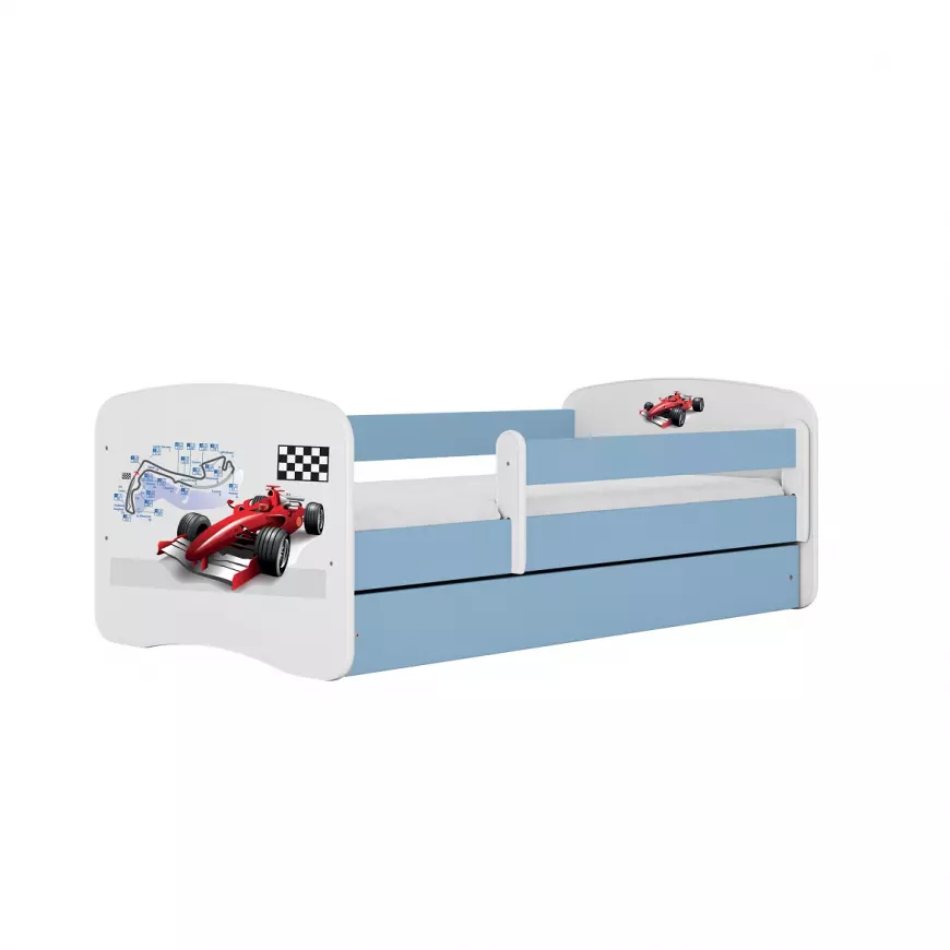 Detská Posteľ. Babydreams+Sz+M modrá 70x140 Formula