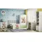 Detská Posteľ. Babydreams+Sz+M zelená 70x140 Medveď s kvetmi,6
