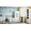 Detská Posteľ. Babydreams+Sz+M Biely 80x160 Medveď Modrý,5