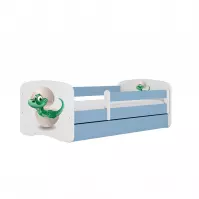 Detská Posteľ. Babydreams+Sz+M Modrá 80x160 Dino