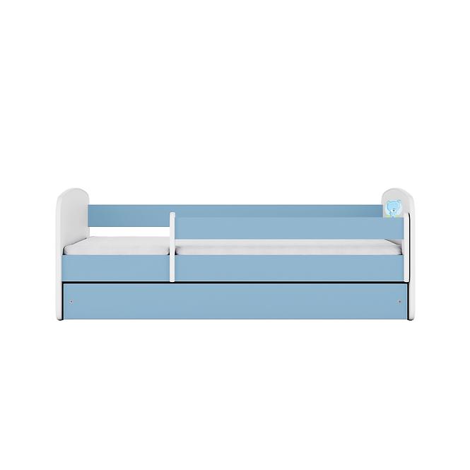 Detská Posteľ. Babydreams+Sz+M Modrá 80x160 Medveď Modr