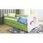 Detská Posteľ. Babydreams+Sz+M Zelená 80x160 Jednorožec,4